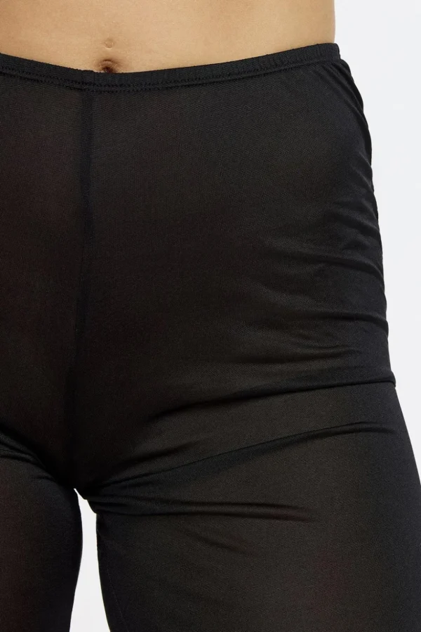 Cykelbyxor i siden - Black