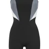 Klorresistent Baddräkt Cindy - Black/ivory
