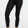 Leggings i merinoull /siden Wilma - Black