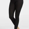 Leggings i Merinoull Victoria - Black