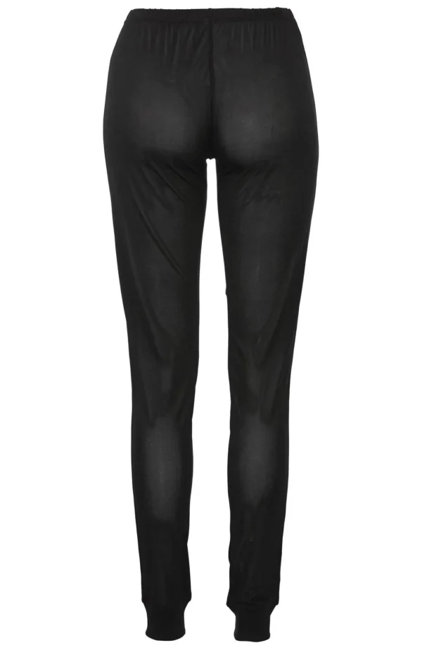 Leggings i siden - Black