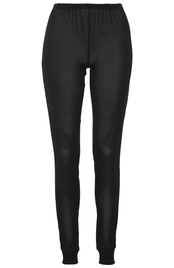 Leggings i siden - Black