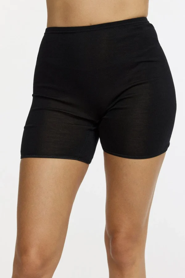 Mamelucker i merinoull/siden Wilma - Black