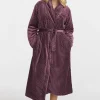 Morgonrock - Dark plum