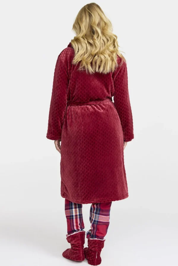 Mys Tofflor - Cranberry