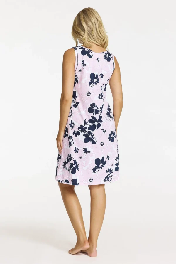 Nattlinne - Navy/pink