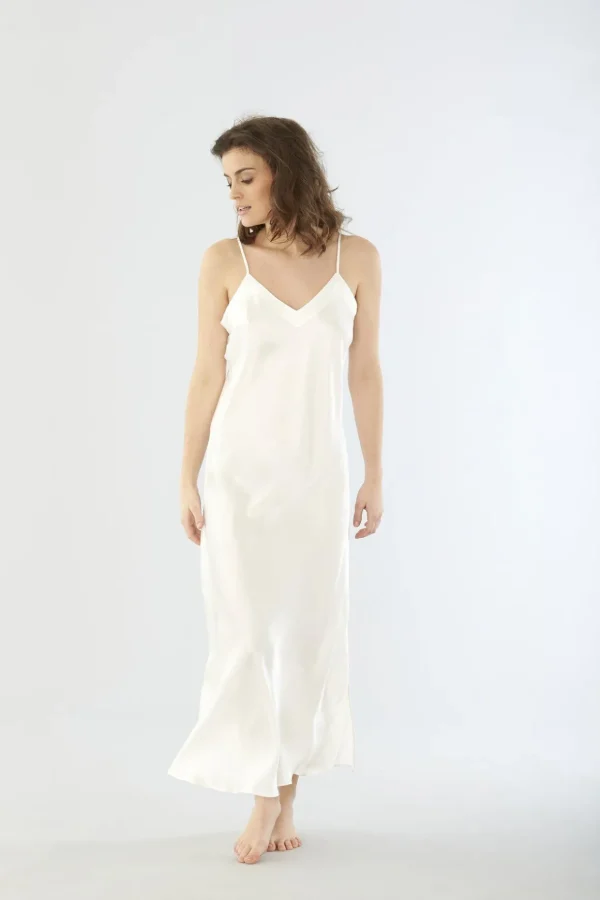 Nattlinne i siden - Ivory