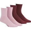 2 - Pack Sömlösa Strumpor - Ruby/pink