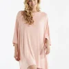 Poncho - Powder pink