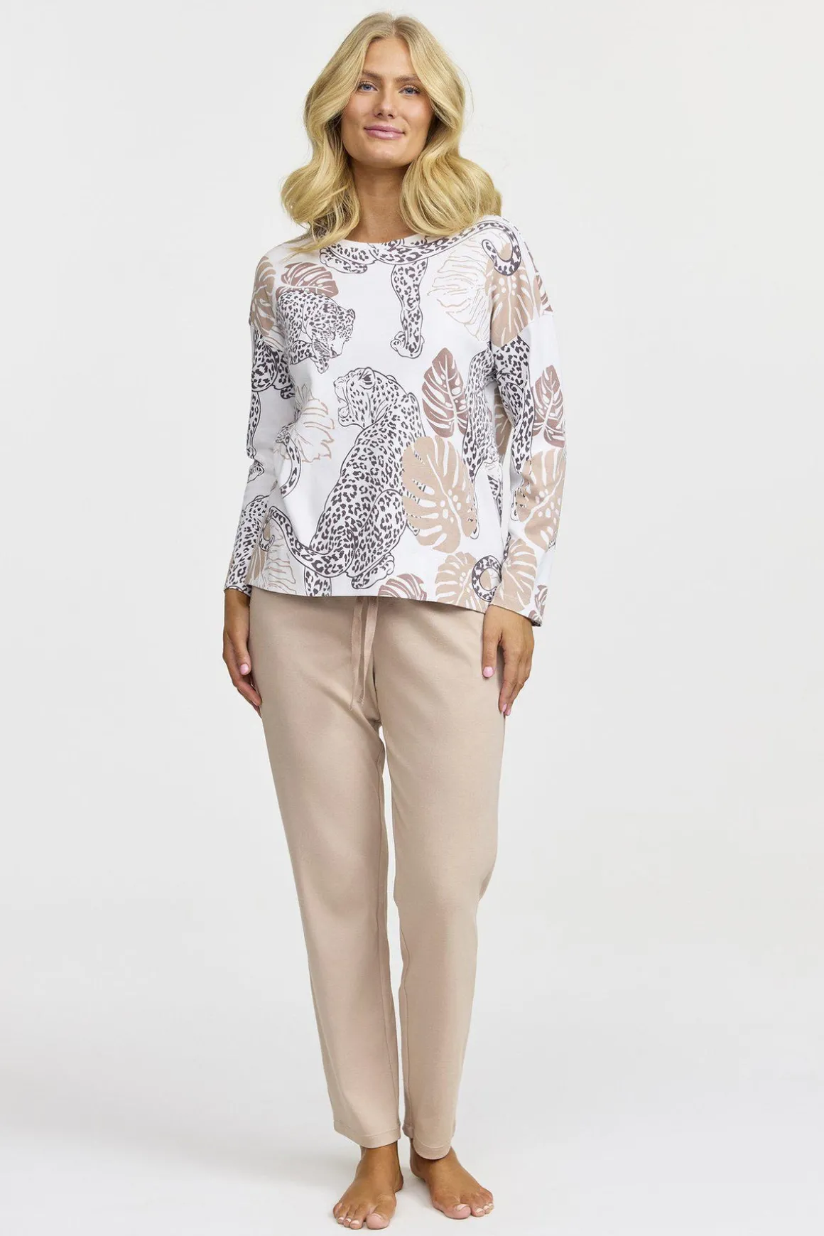 pyjamasbyxa__beige_0.webp Pyjamasbyxa - Beige