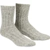 Ull strumpor - Grey Melange