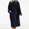Unisex Morgonrock - Navy