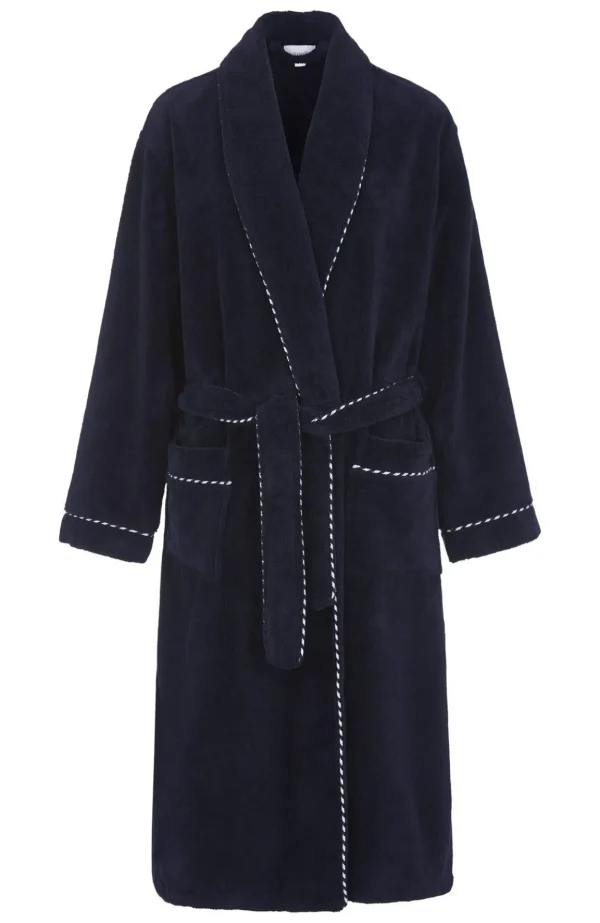 Unisex Morgonrock - Navy